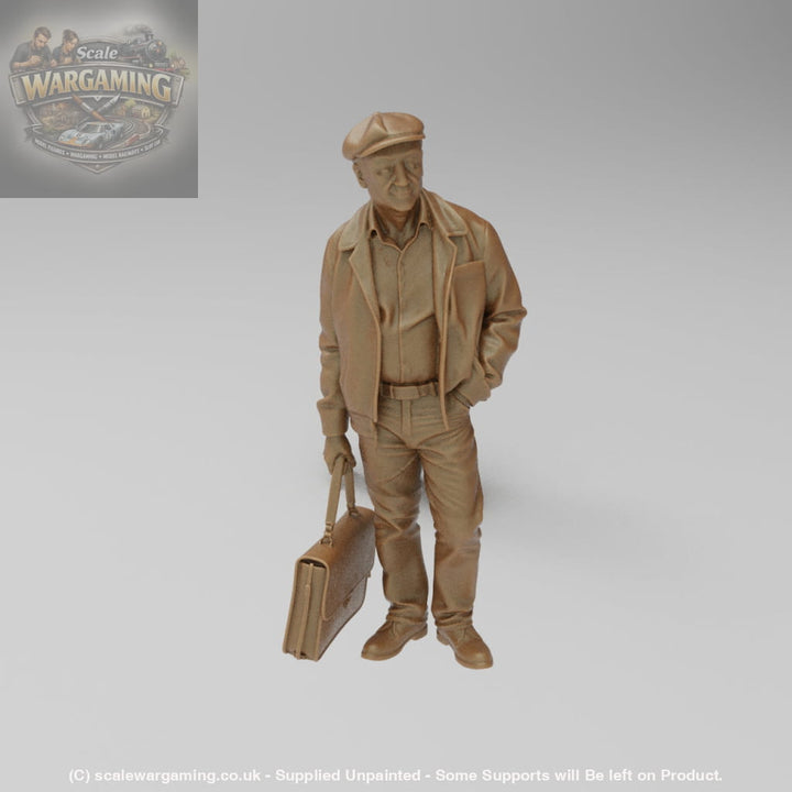 SW8034 Man and Bag - Figure