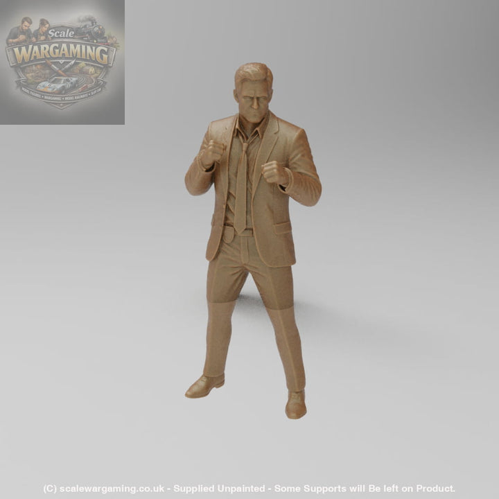 SW8053 Male fists Up - Figure