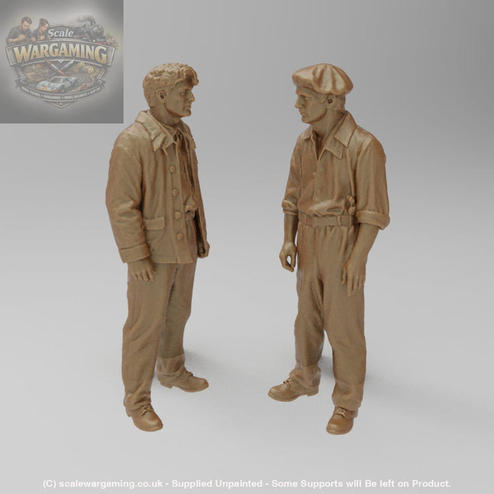 SW8057 1940 Working Men x 2 - Figure