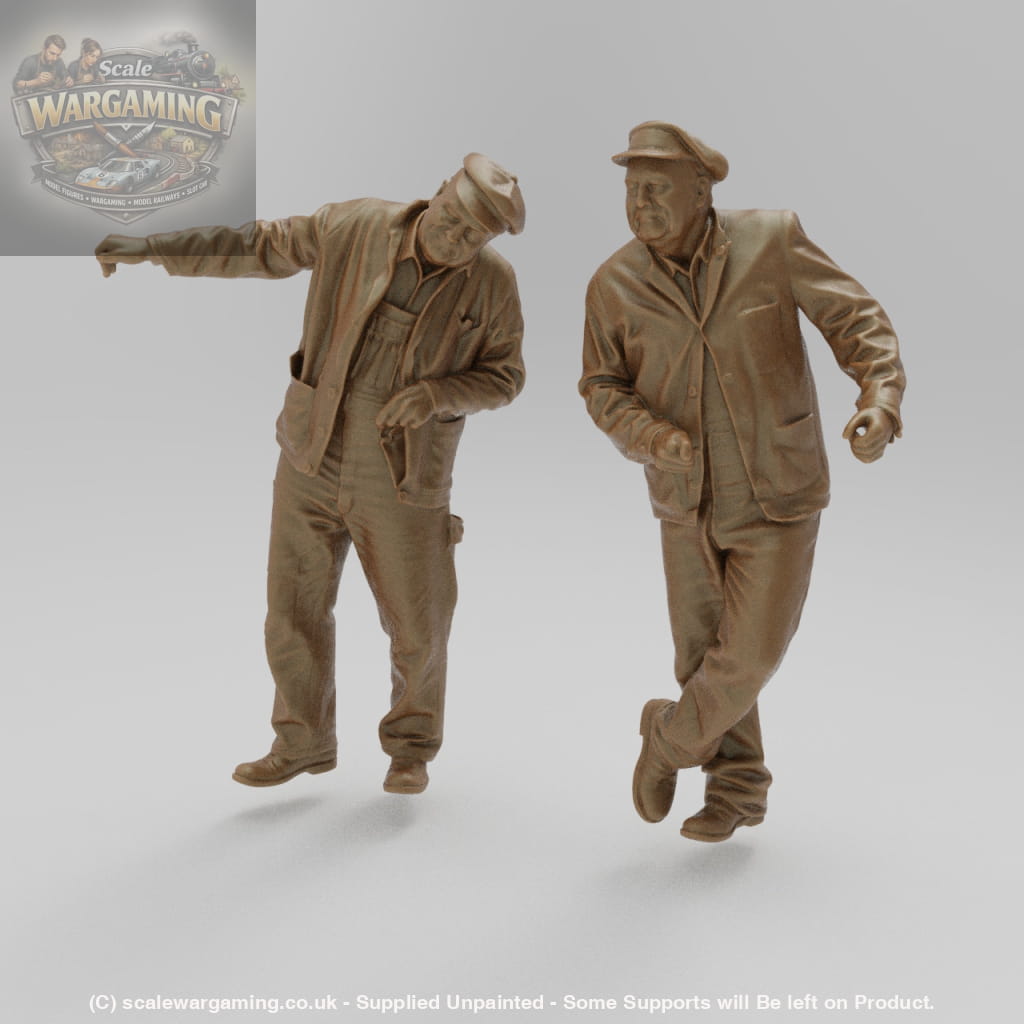 SW8163 2 Steam/Diesel Engine Drivers - Figure