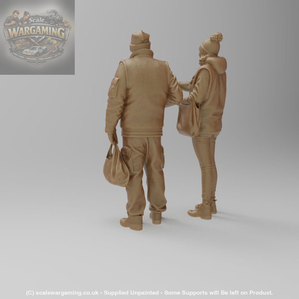SW8171 2 Street Charity Workers - Figure