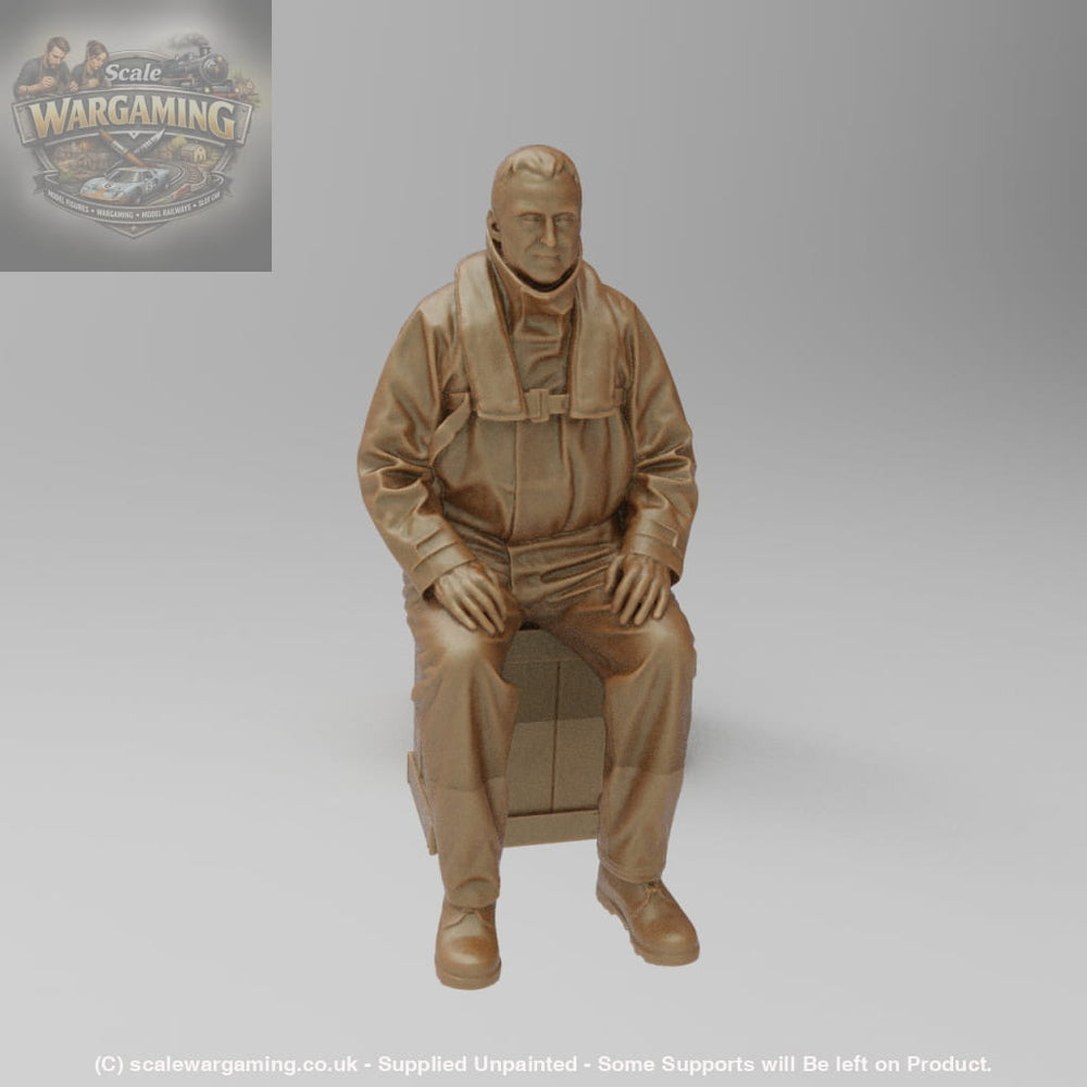 SW8189 Male Dockside worker sitting - Figure
