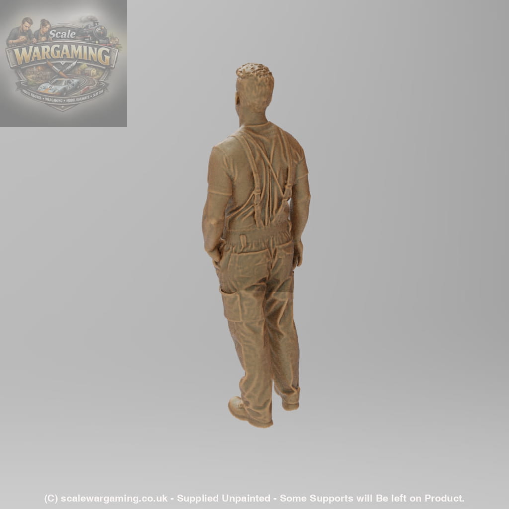 SW8194 Male Garage Worker - Figure