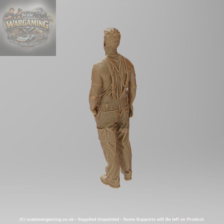 SW8194 Male Garage Worker - Figure