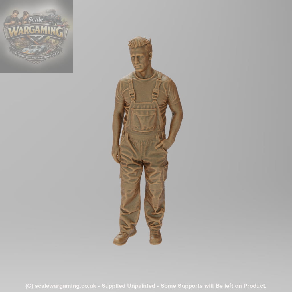 SW8194 Male Garage Worker - Figure