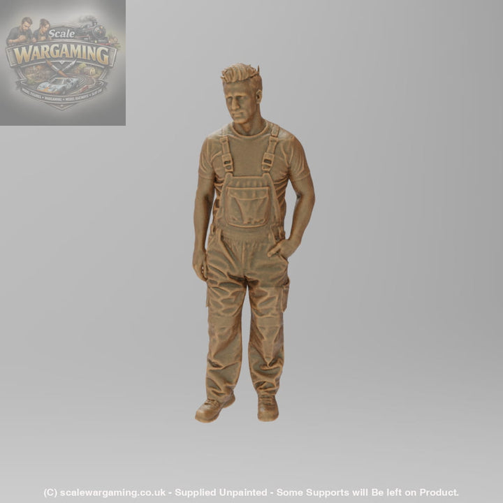 SW8194 Male Garage Worker - Figure