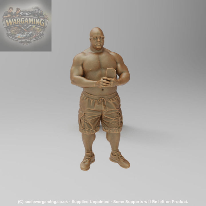 SW8199 Male Body Builder Taking Selfie - Figure