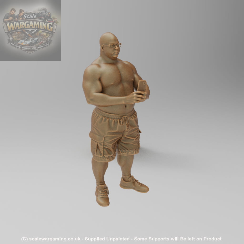 SW8199 Male Body Builder Taking Selfie - Figure