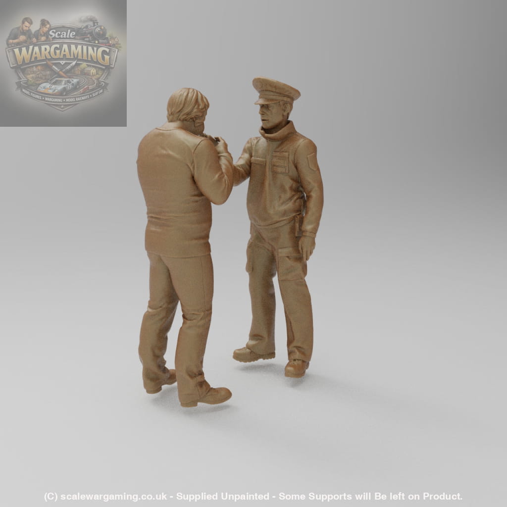 SW8210 Policeman taking breath test - Figure