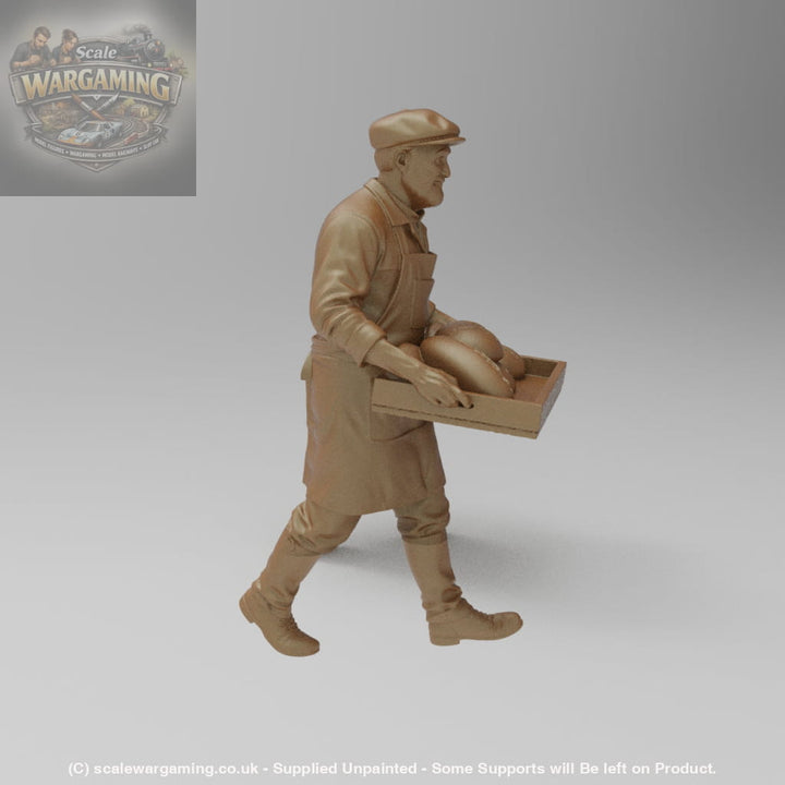 SW8215 Male Baker delivering Bread - Figure