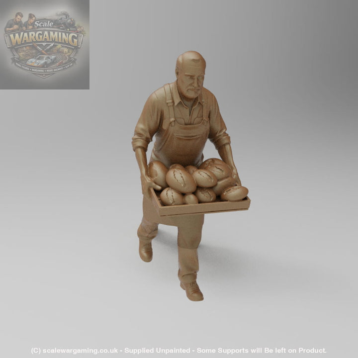 SW8217 Male Baker - Figure