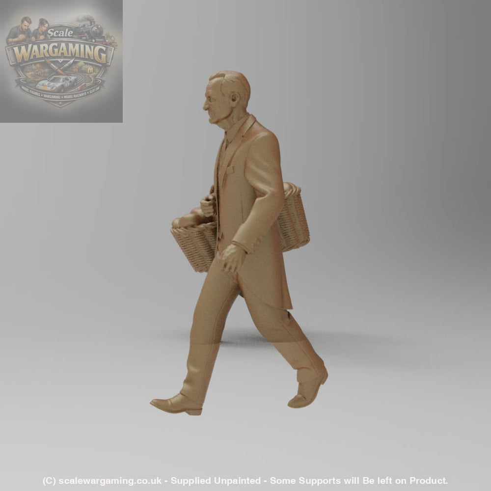 SW8219 Male Butler With Bread - Figure