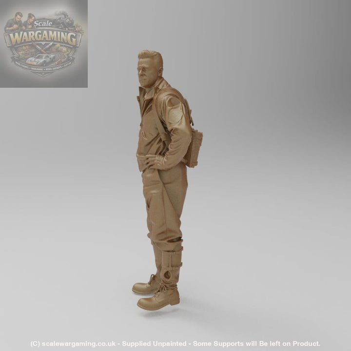 SW8227 WW2 Fury Tank Commander - Figure