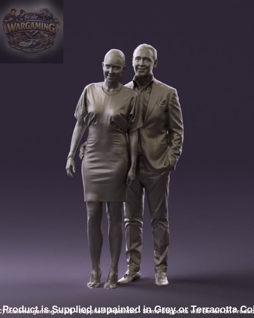 Mm865 Smart Male And Female Couple Figure