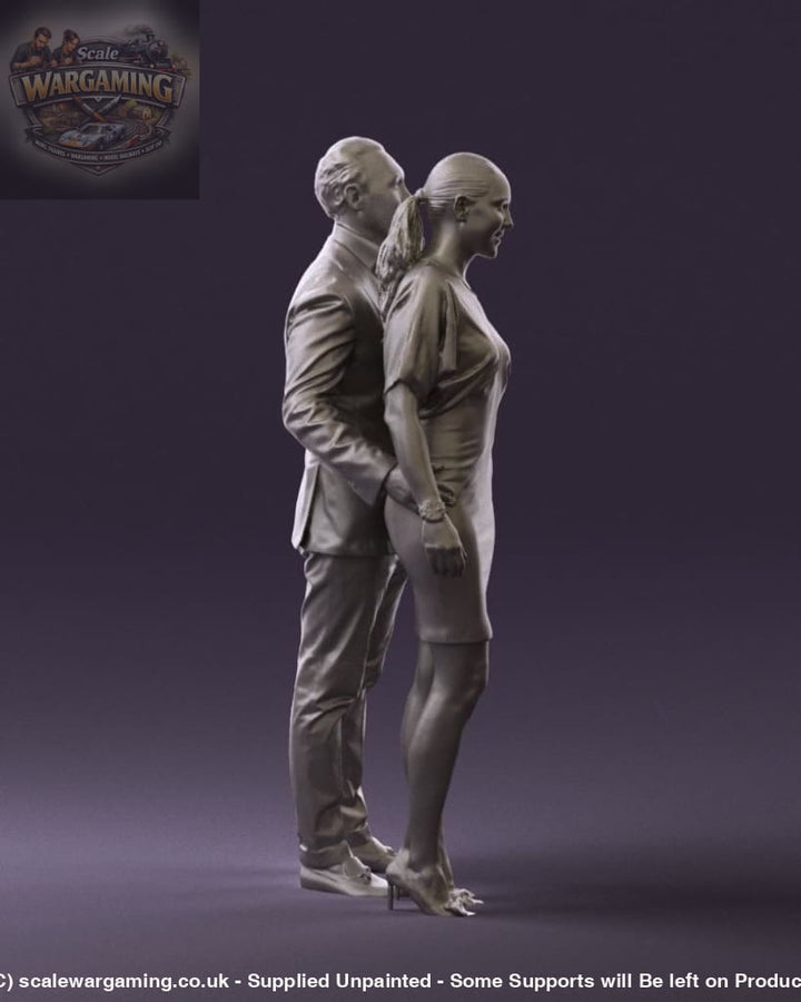 Mm865 Smart Male And Female Couple Figure