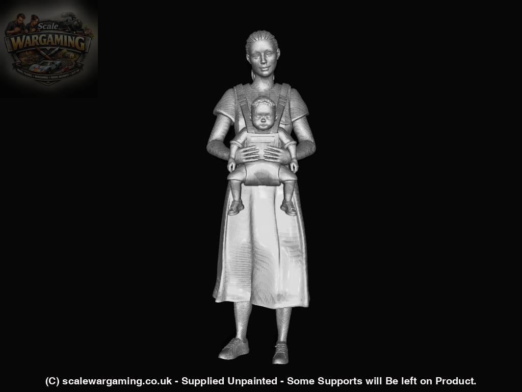 Mm876 Female And Baby Figure