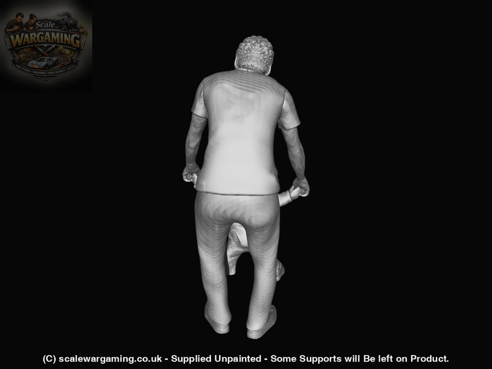 Mm877 Male And Toddler Walking Figure