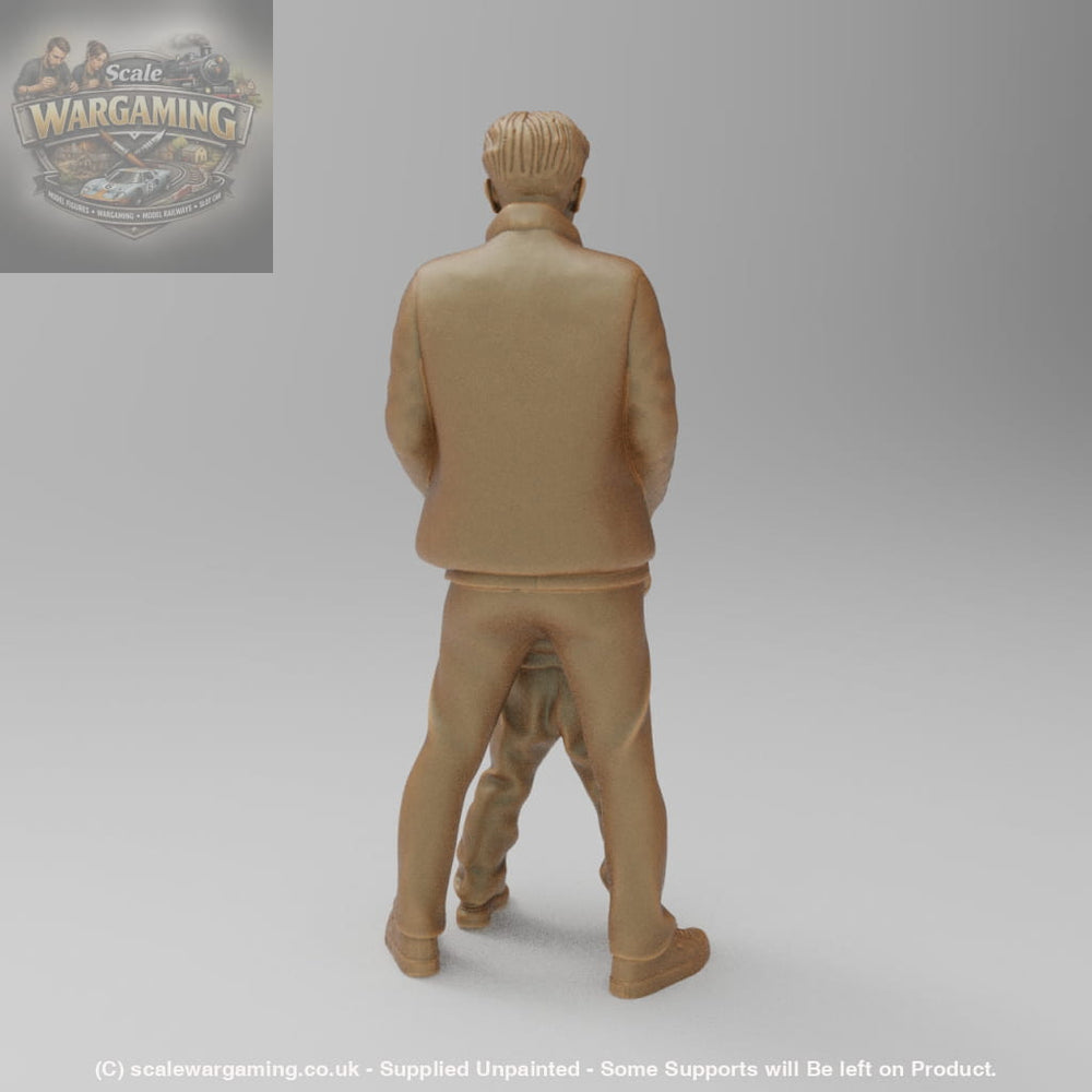 SW881 Father with Son Standing in front - Figure