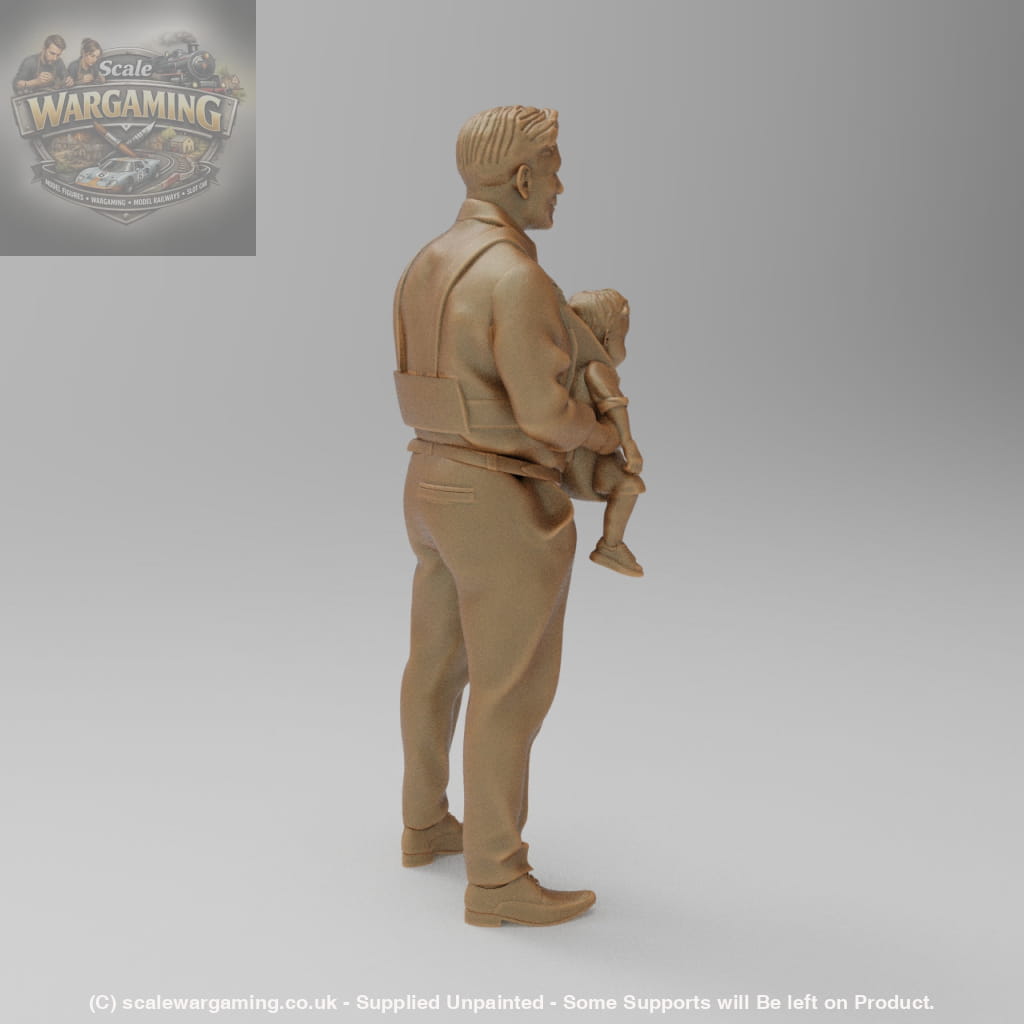 SW882 Father Carrying Baby - Figure