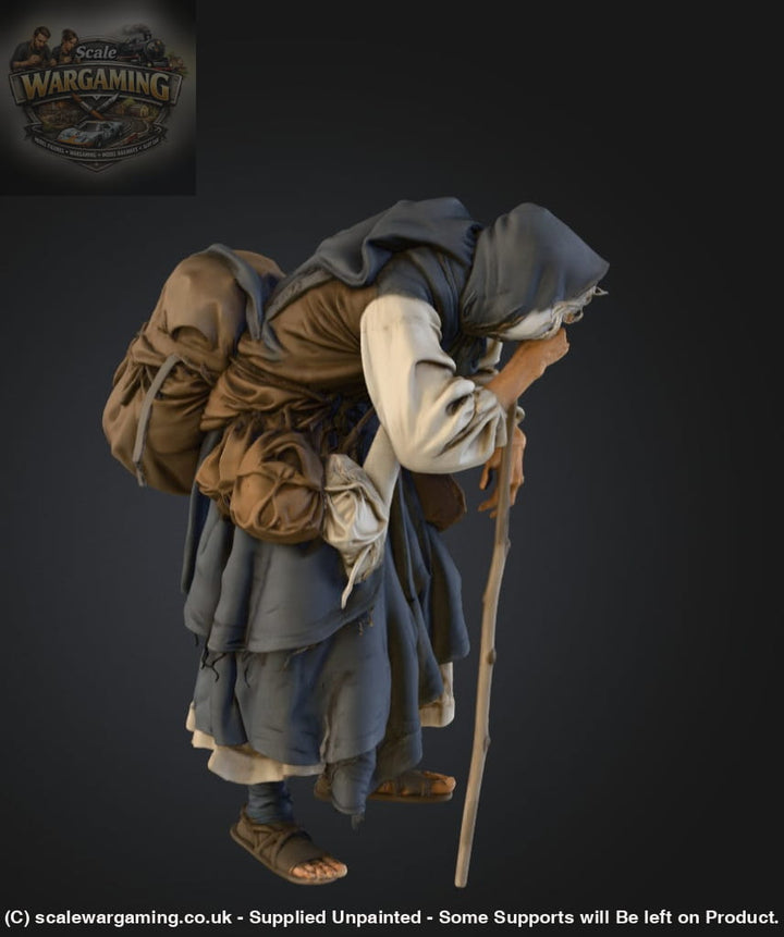 SW9000 Medieval Wandering Old Lady - Figure