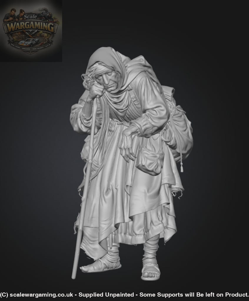 SW9000 Medieval Wandering Old Lady - Figure