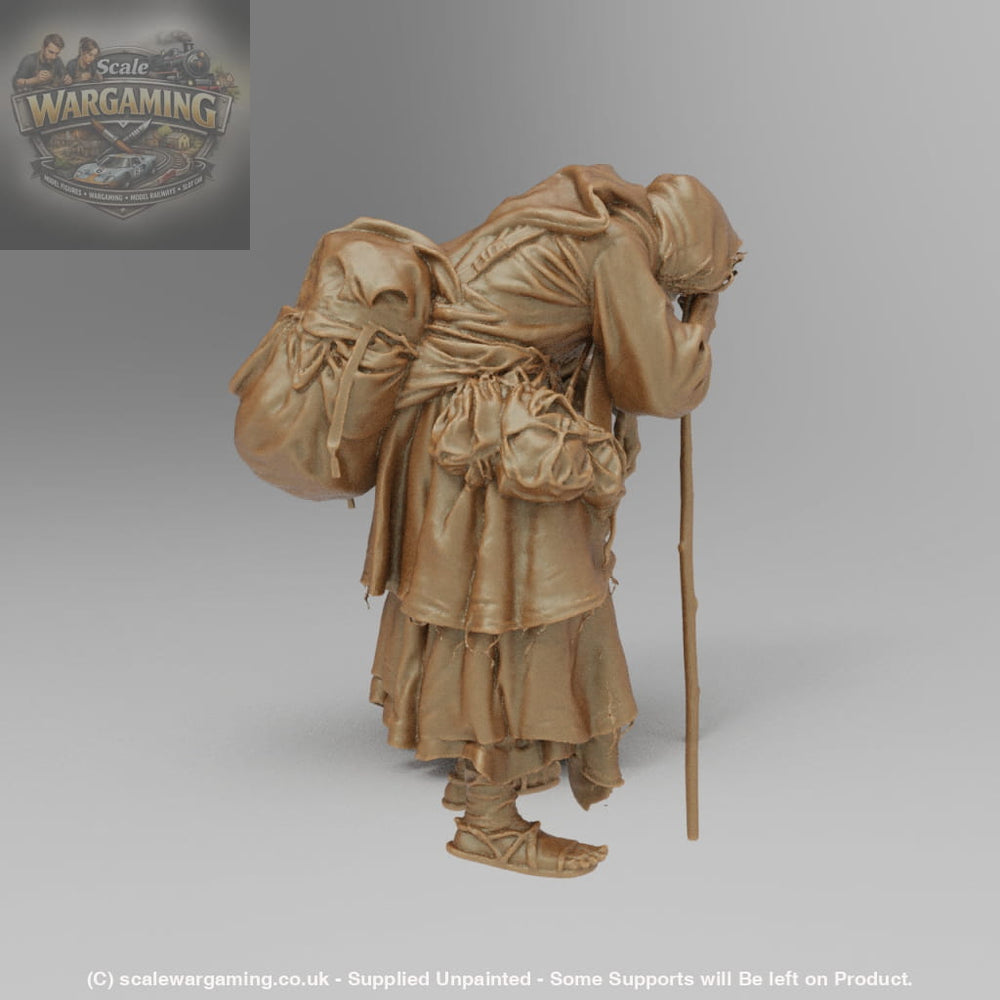 SW9000 Medieval Wandering Old Lady - Figure