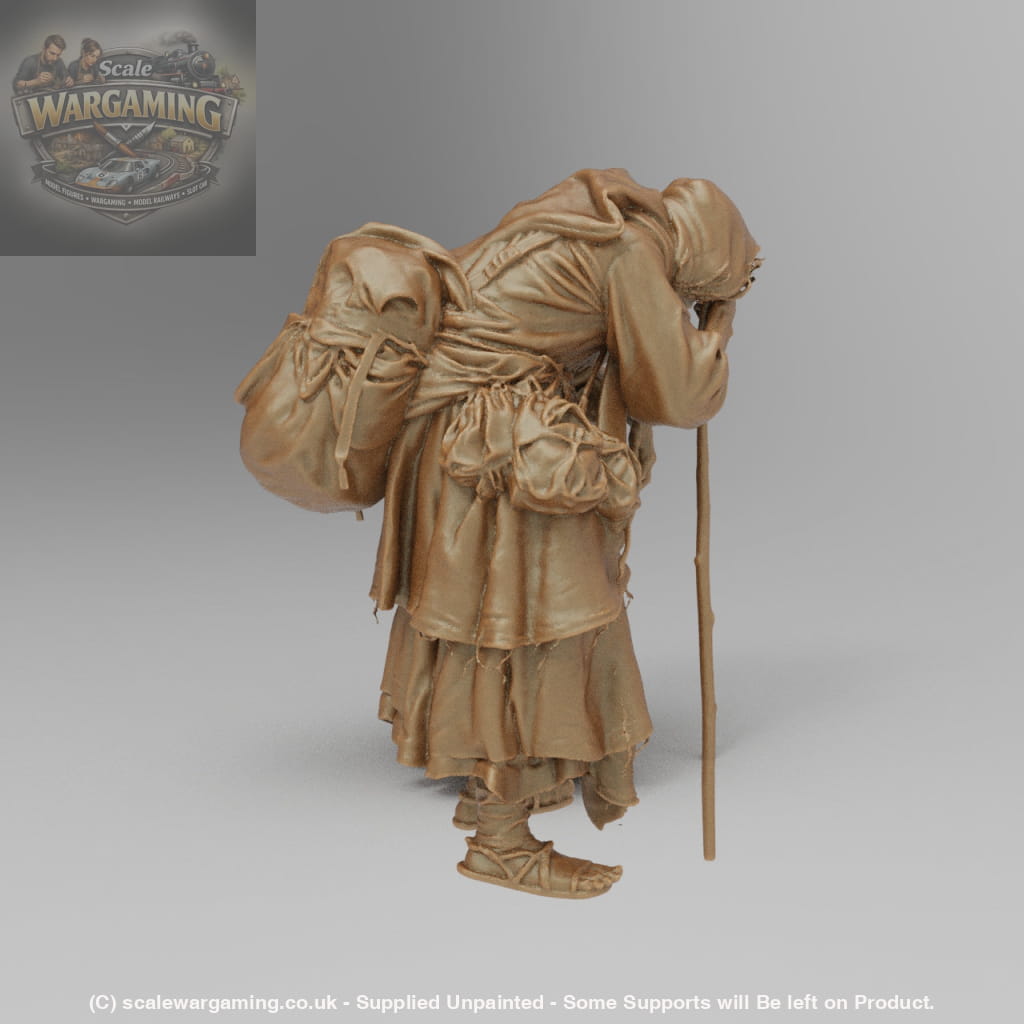 SW9000 Medieval Wandering Old Lady - Figure