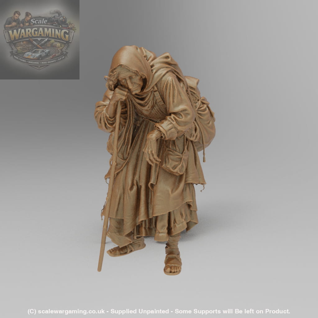 SW9000 Medieval Wandering Old Lady - Figure