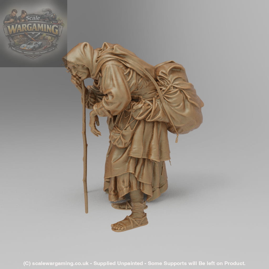 SW9000 Medieval Wandering Old Lady - Figure