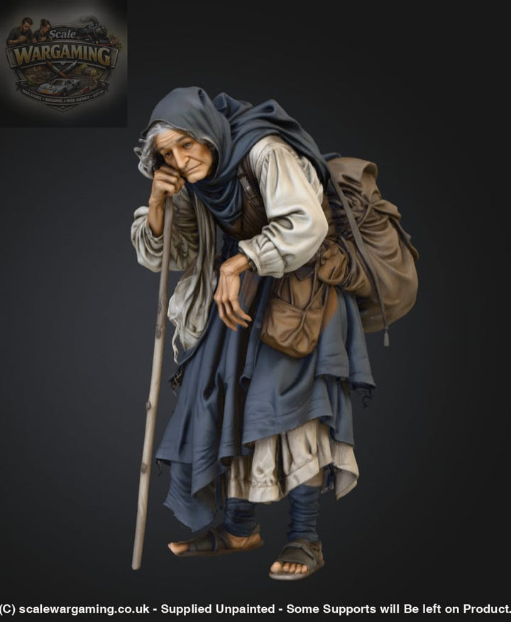 SW9000 Medieval Wandering Old Lady - Figure