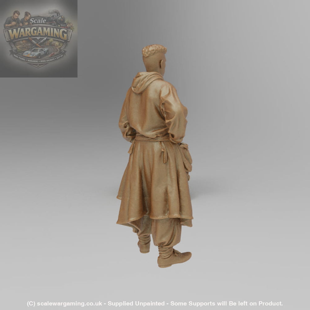SW9002 Medieval Male with leather Apron - Figure