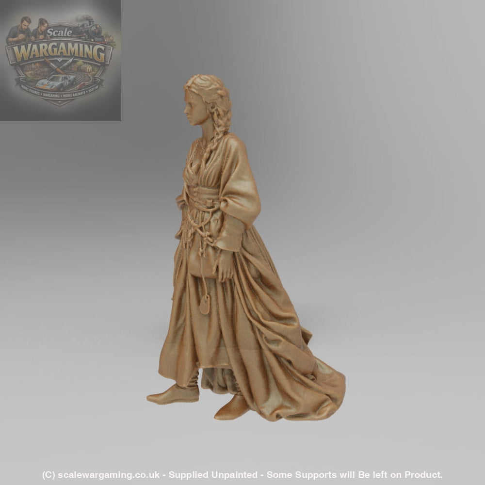 SW9006 Medieval Female working the Market - Figure