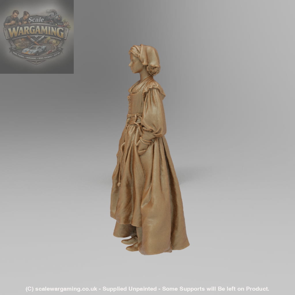 SW9007 Medieval poor Maiden - Figure