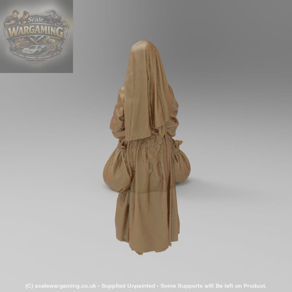 SW9015 Medieval Burdened Maid - Figure