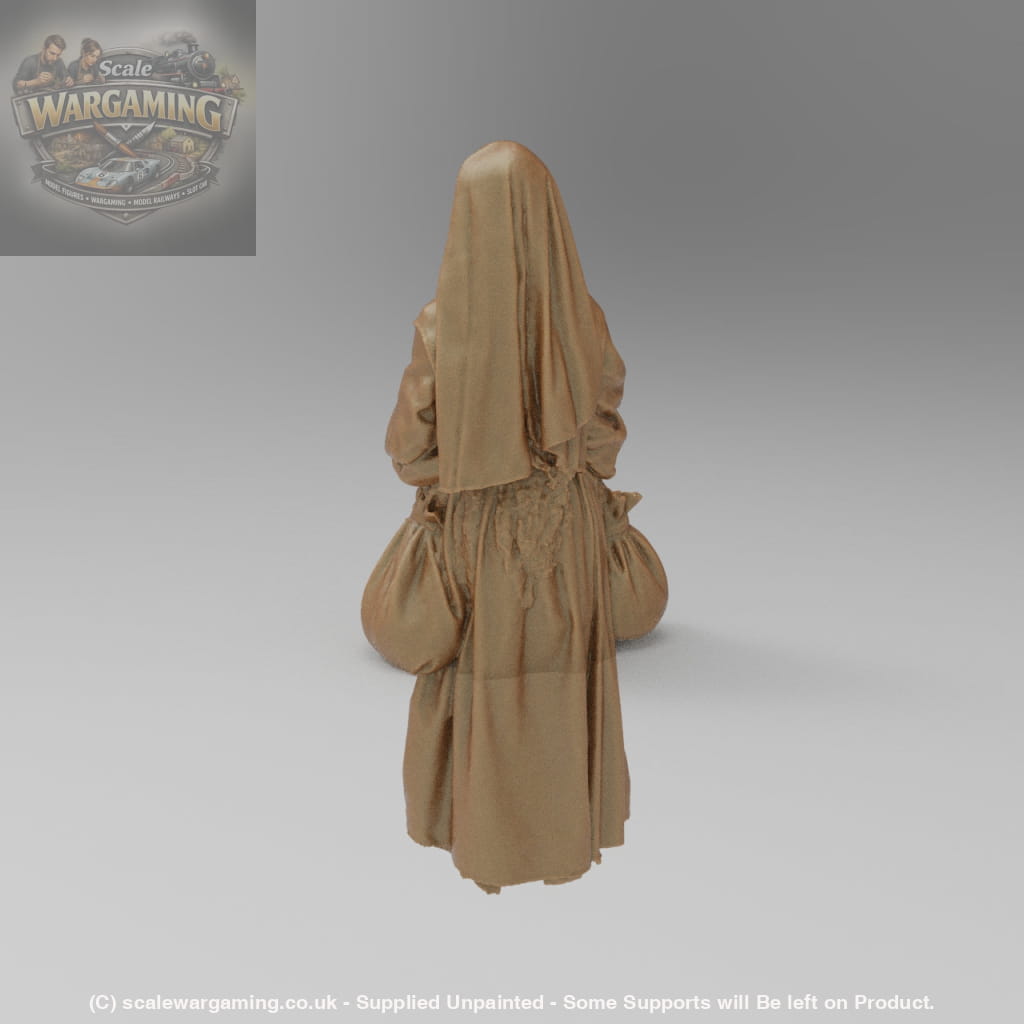 SW9015 Medieval Burdened Maid - Figure