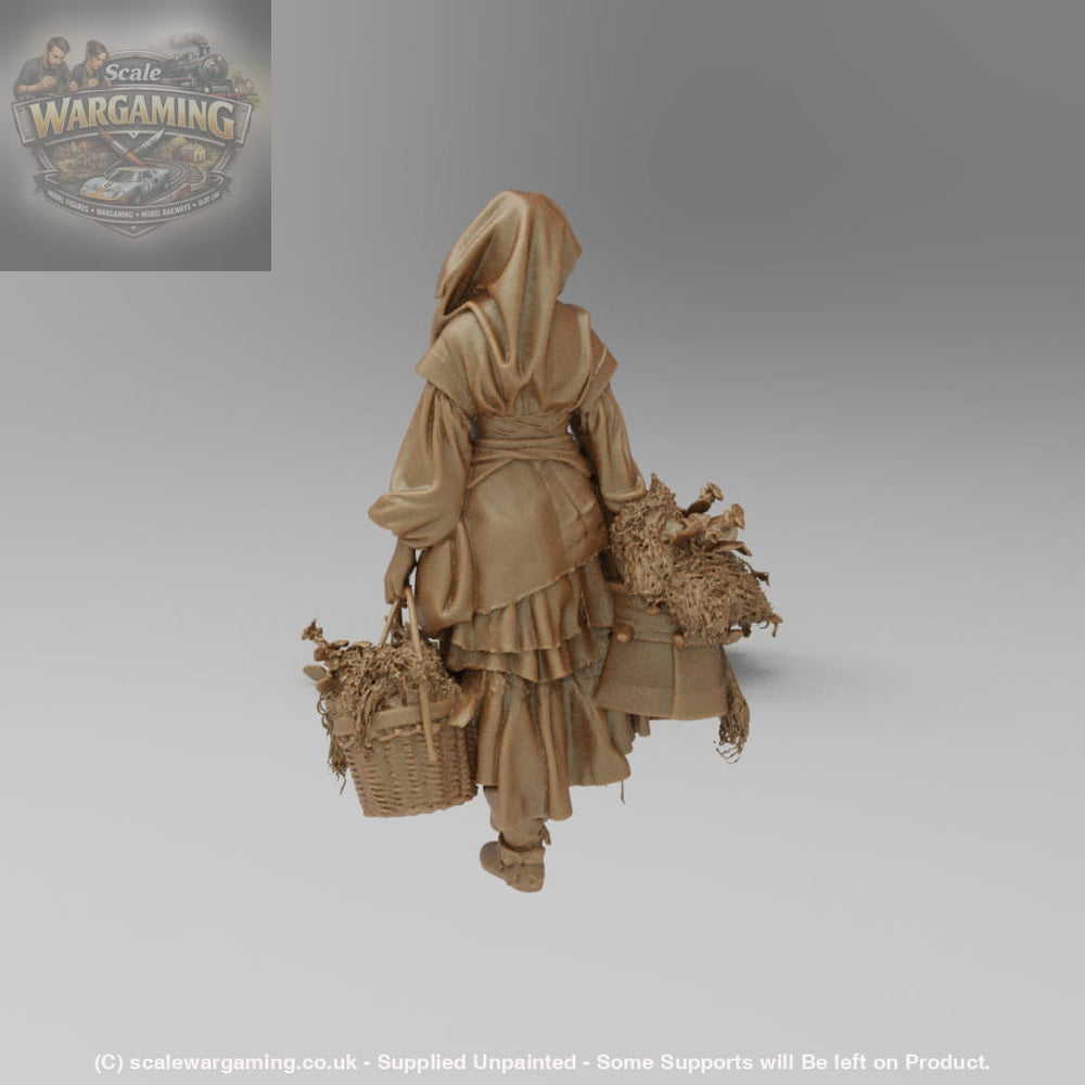 SW9018 Medieval Girl Forager - Figure