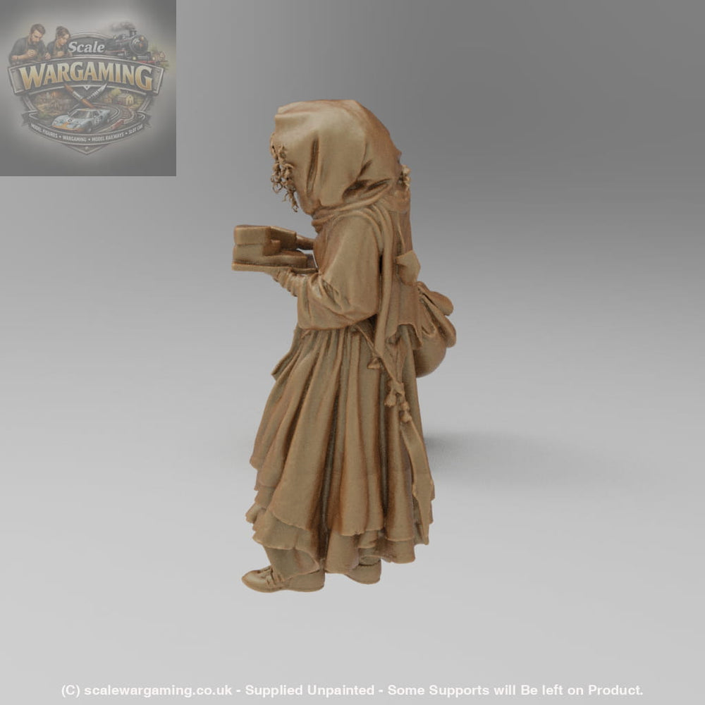 SW9020 Medieval Girl with Bread - Figure