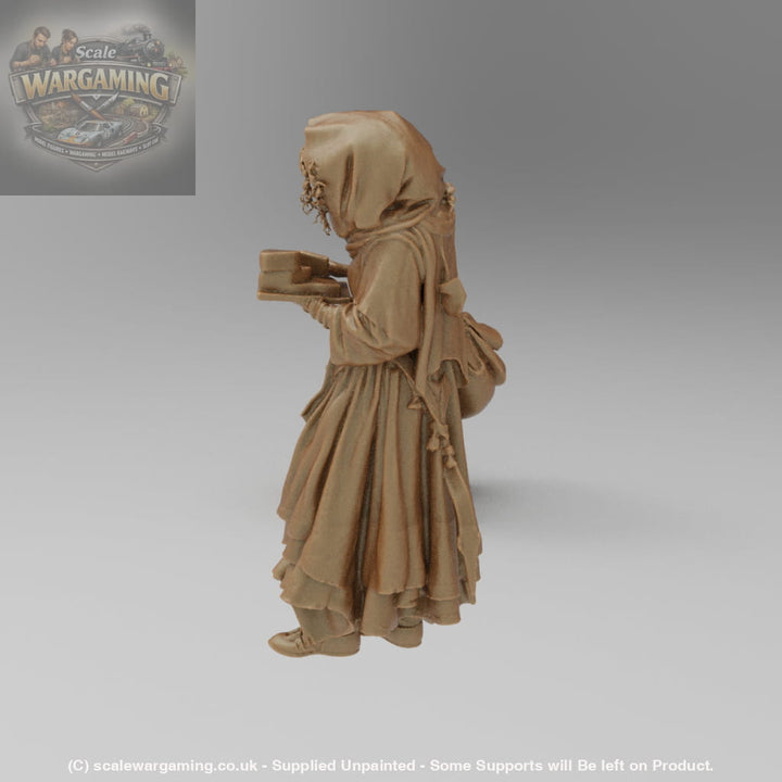 SW9020 Medieval Girl with Bread - Figure