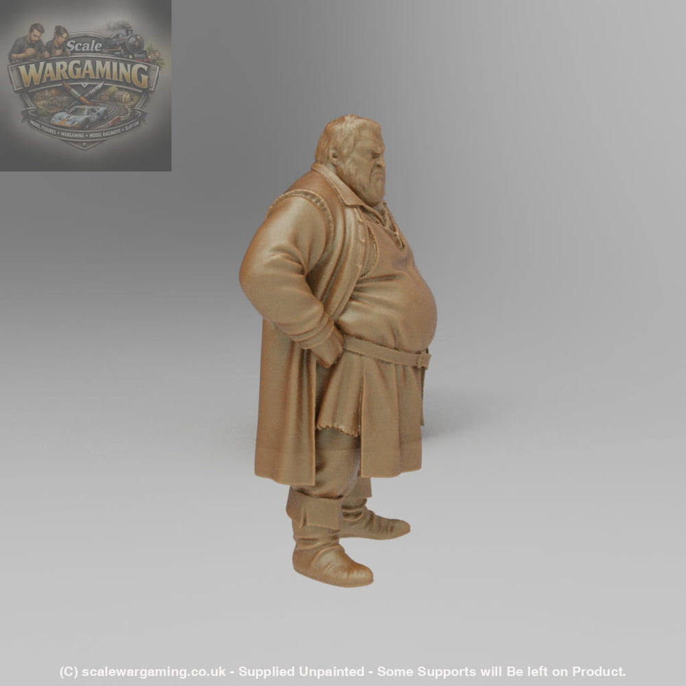 SW9022 Fat Medieval Male farmer - Figure
