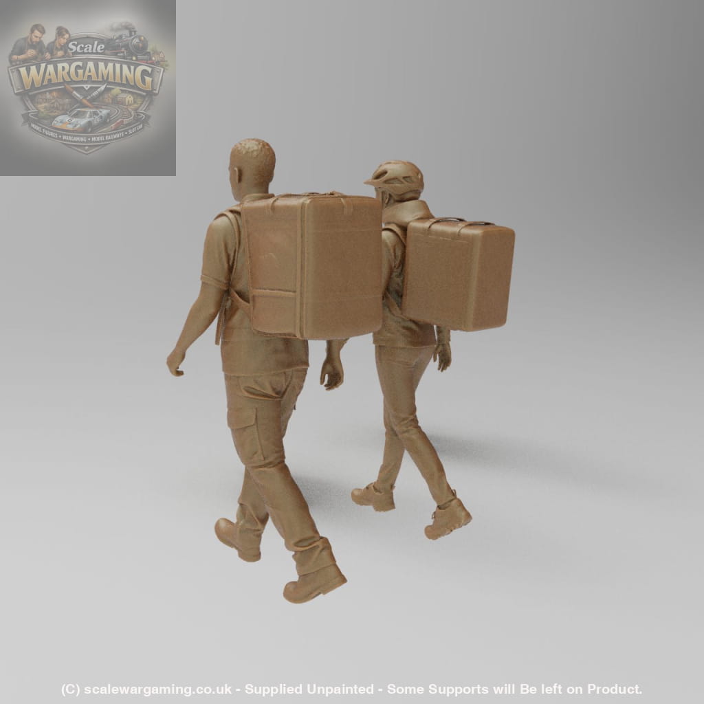 SW9025 Deliveroo Male and Female - Figure