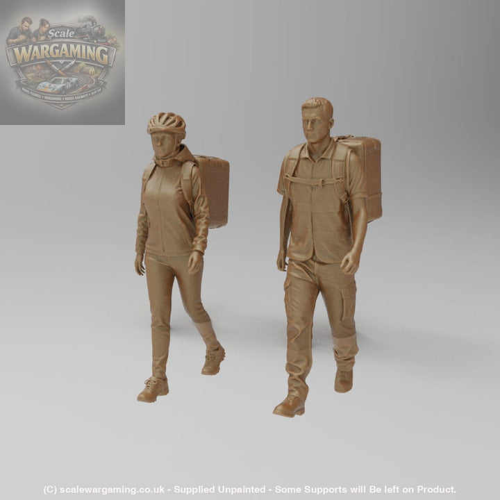 SW9025 Deliveroo Male and Female - Figure
