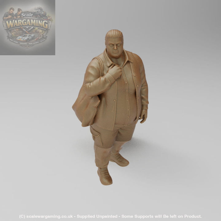 SW9073 Large Lady with Bag - Figure