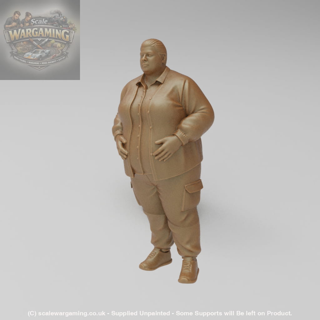 SW9075 Large Female with Short Hair - Figure