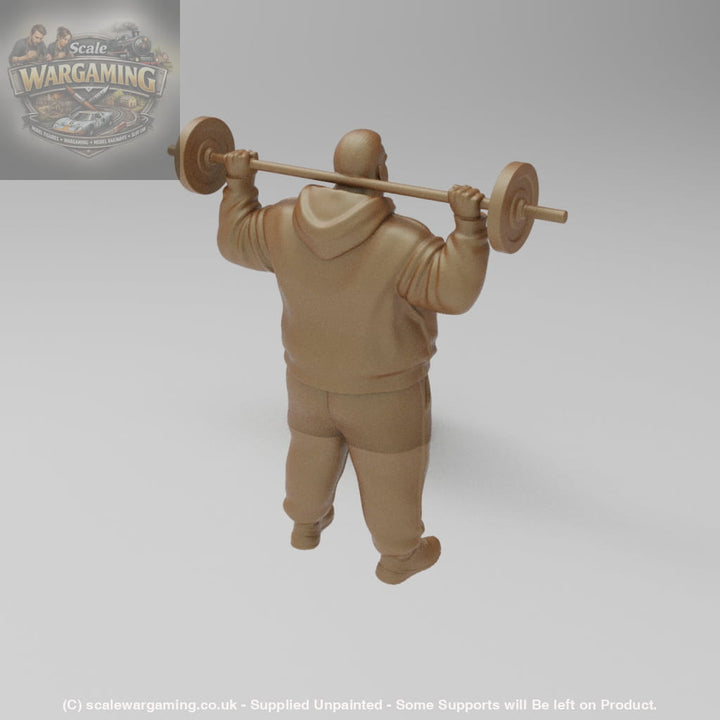 SW9077 Large Male with Weights - Figure