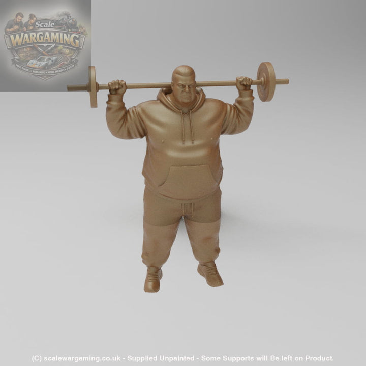 SW9077 Large Male with Weights - Figure
