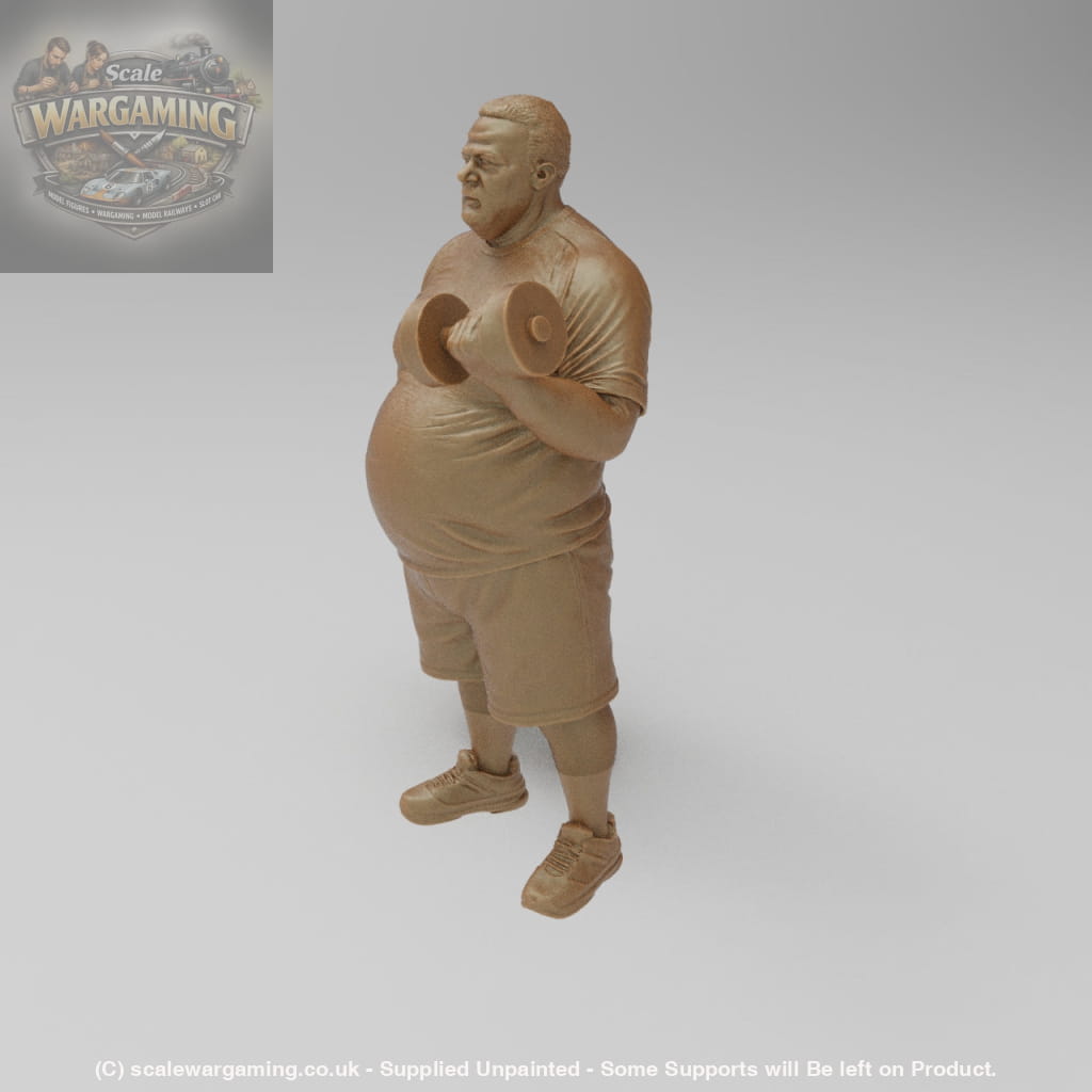 SW9083 Large Male Exercising - Figure
