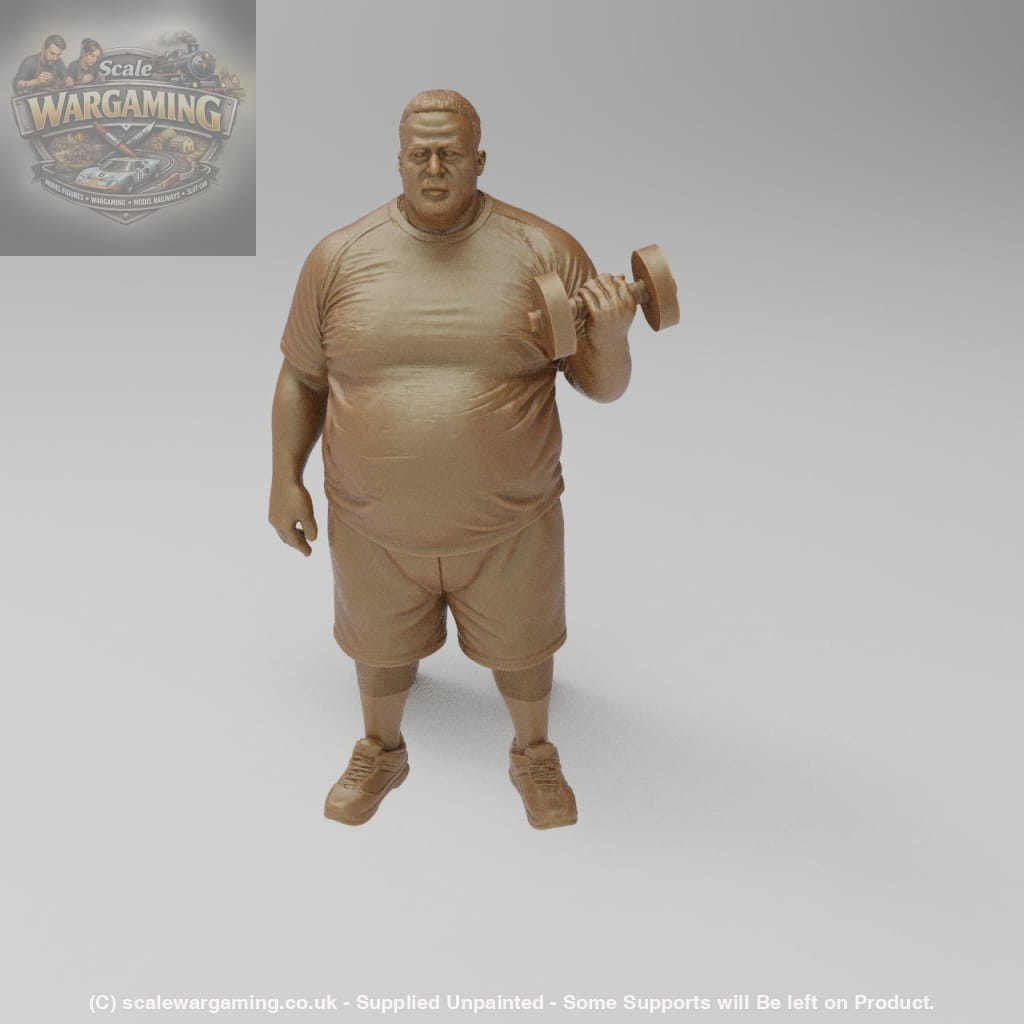 SW9083 Large Male Exercising - Figure