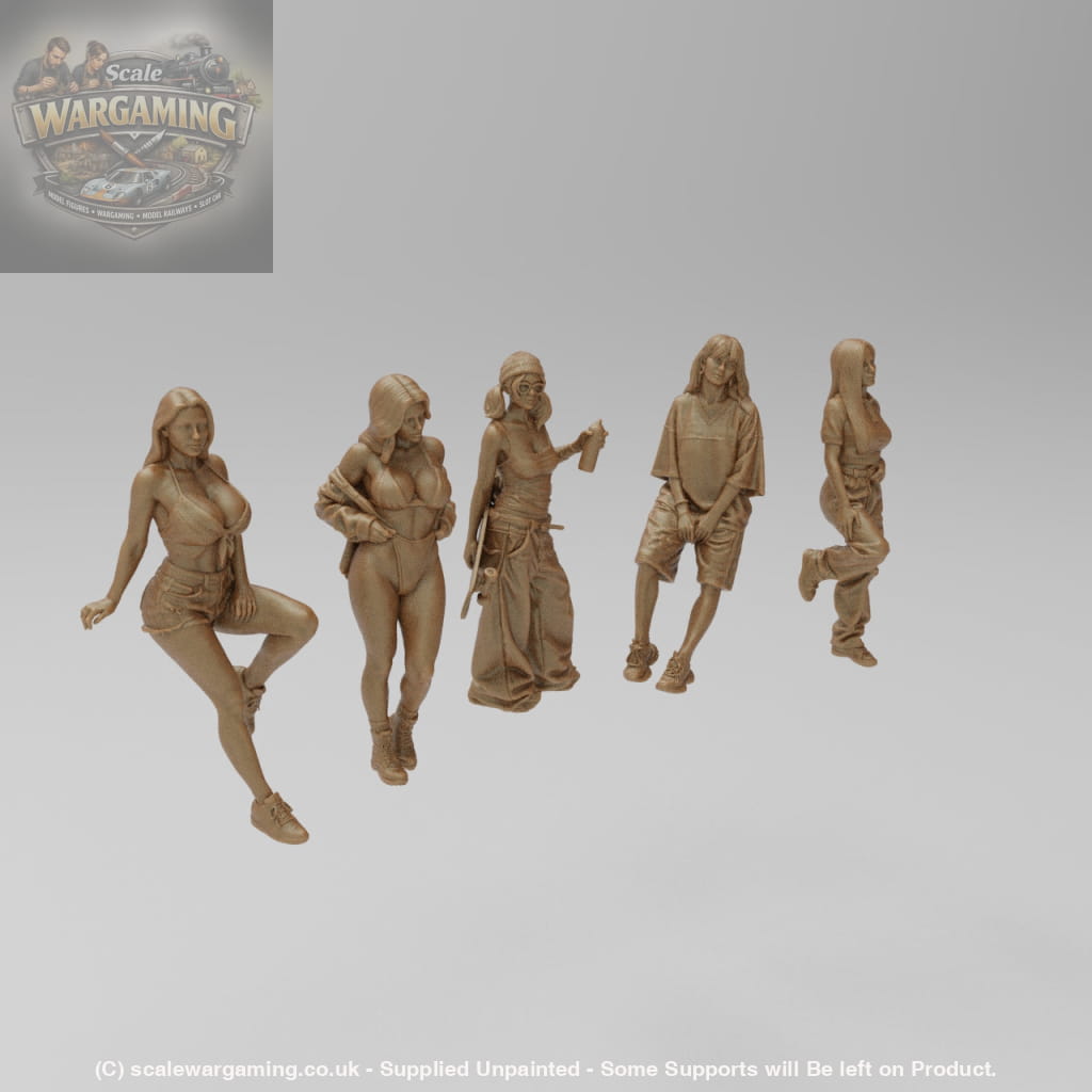 SW9091 Female Street Gang - Figure