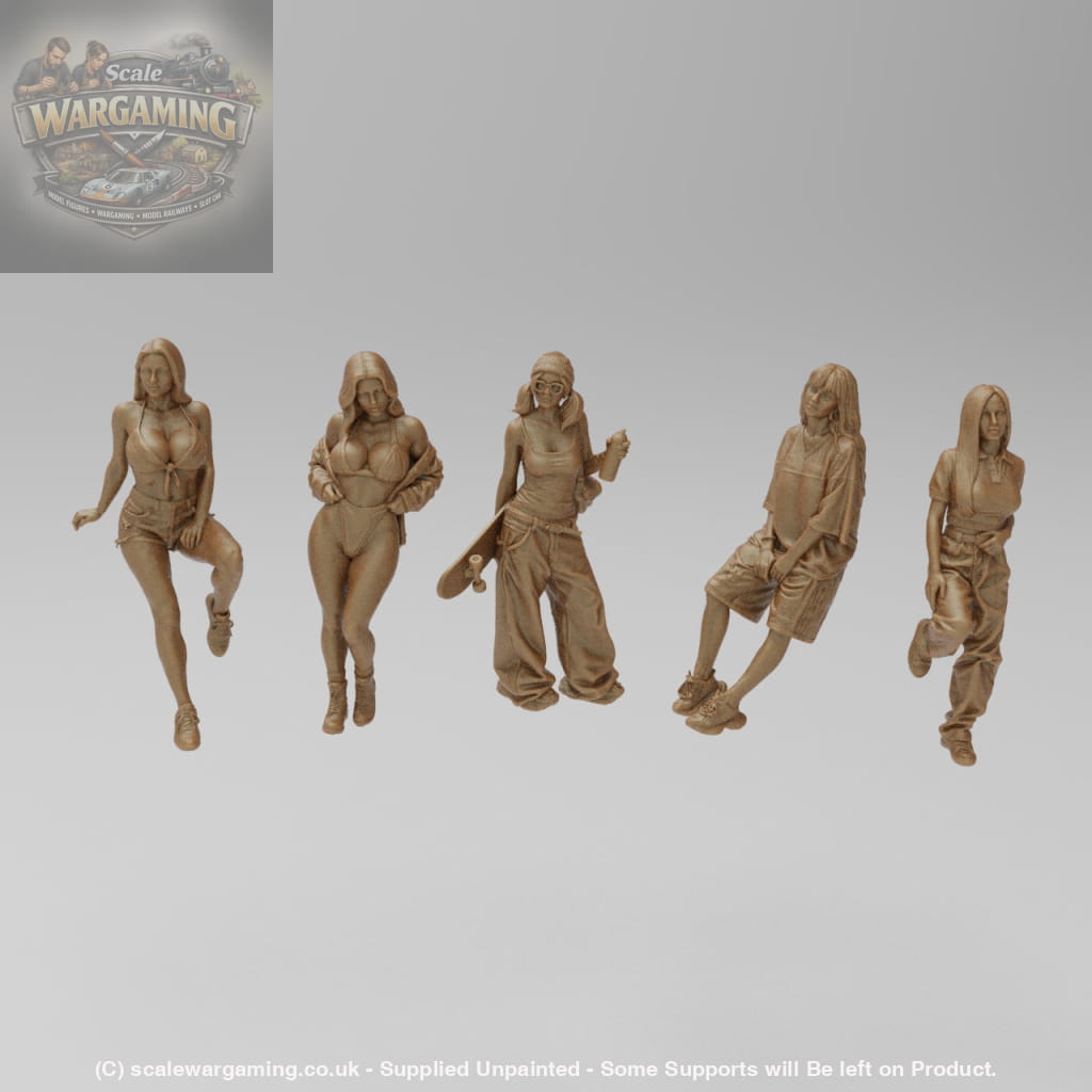 SW9091 Female Street Gang - Figure