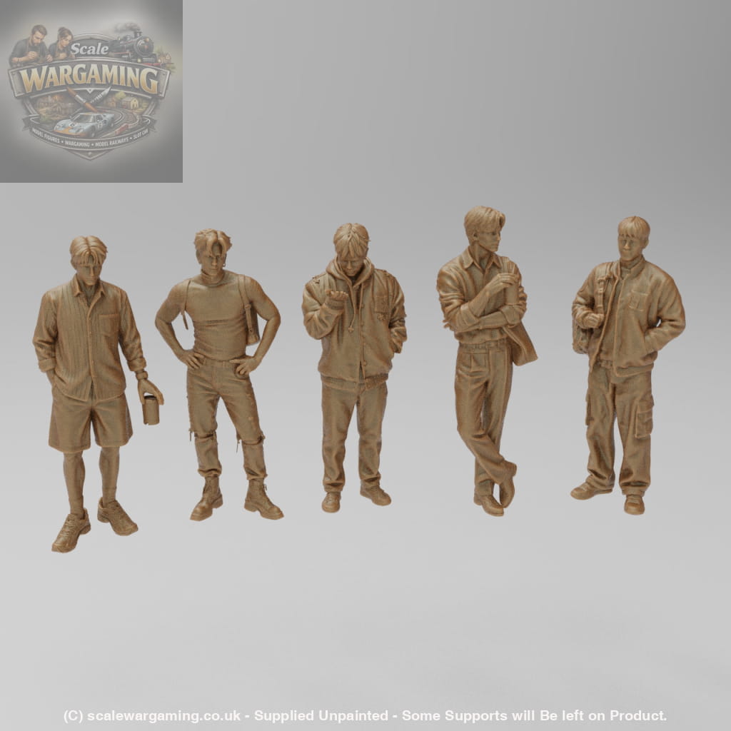 SW9092 Group of Teenage Boys - Figure